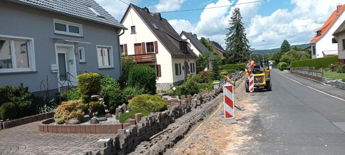 Glasfaserausbau